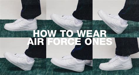 nike air kombinieren|How to Properly Style and Wear Air Force 1s .